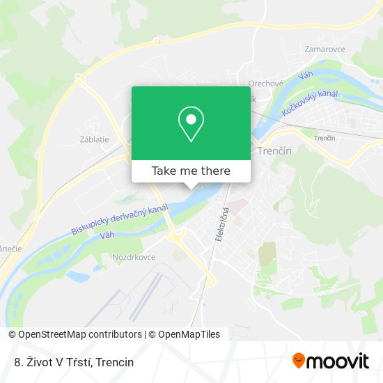 8. Život V Tŕstí map