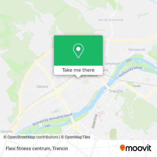 Flexi fitness centrum map