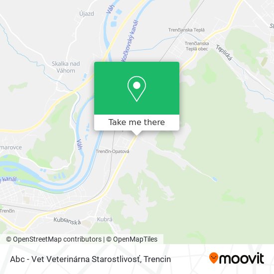 Abc - Vet Veterinárna Starostlivosť map