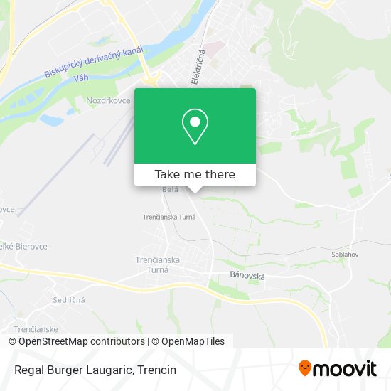 Regal Burger Laugaric map