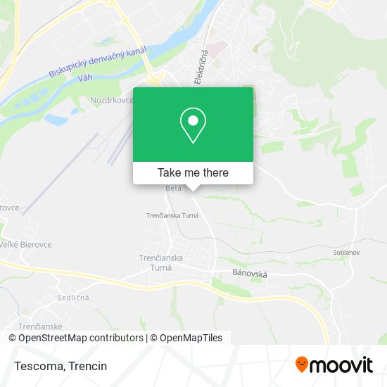 Tescoma map