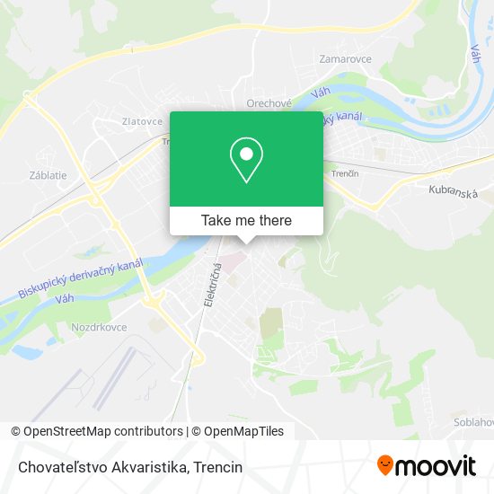 Chovateľstvo Akvaristika map