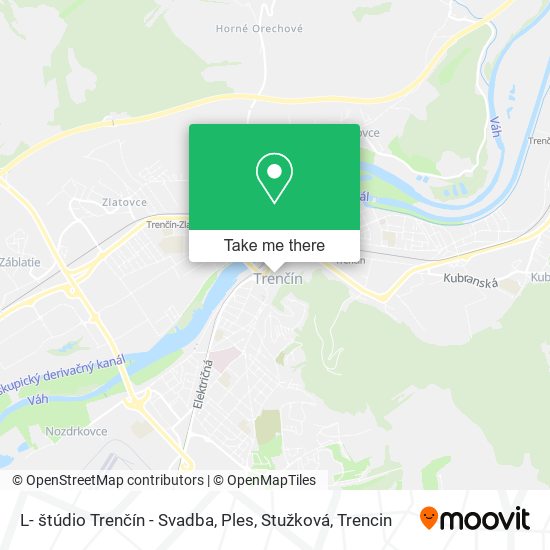 L- štúdio Trenčín - Svadba, Ples, Stužková map