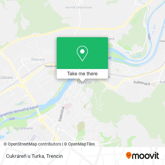 Cukráreň u Turka map