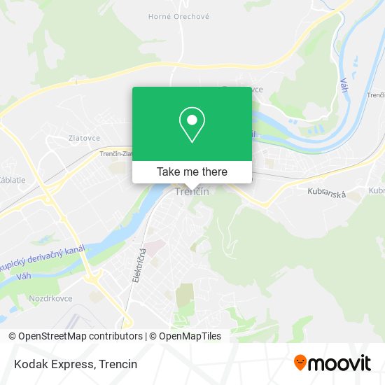 Kodak Express map