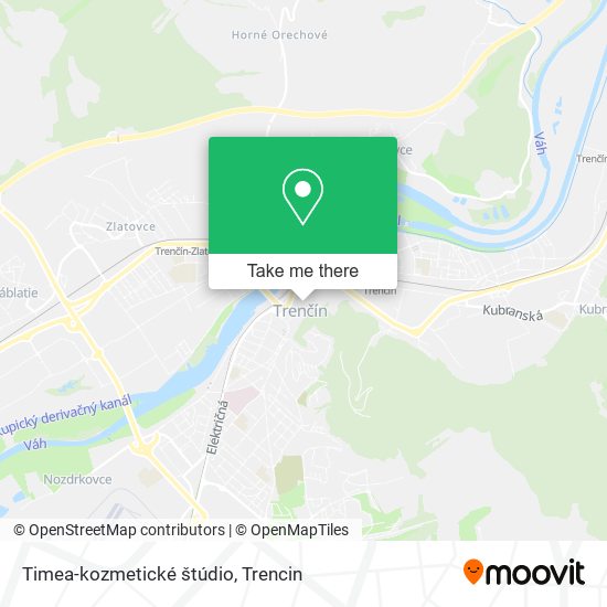 Timea-kozmetické štúdio map