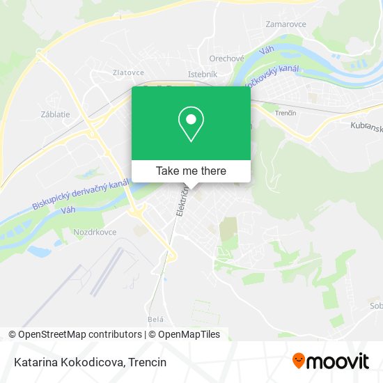 Katarina Kokodicova map