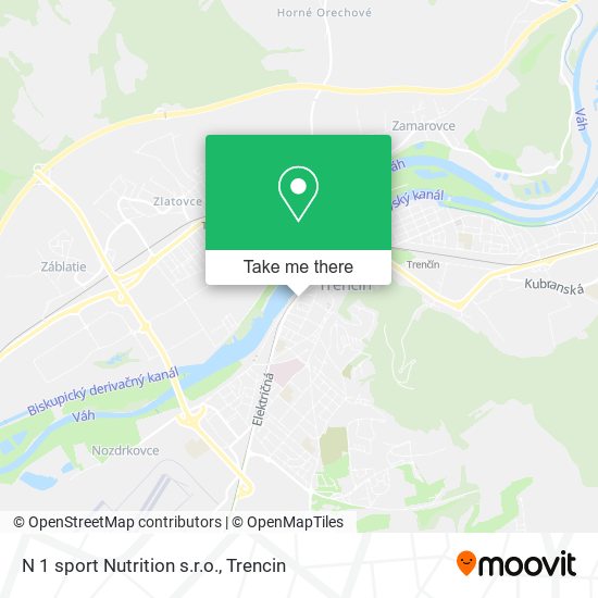 N 1 sport Nutrition s.r.o. map