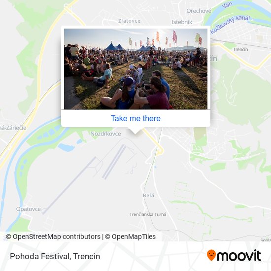 Pohoda Festival map