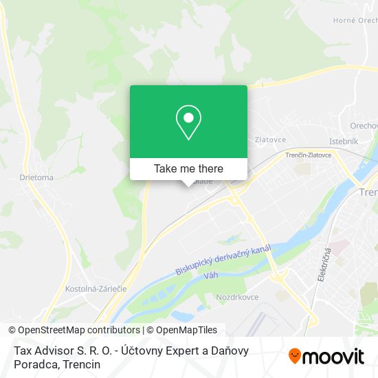 Tax Advisor S. R. O. - Účtovny Expert a Daňovy Poradca map