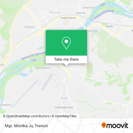 Mgr. Monika Ju map