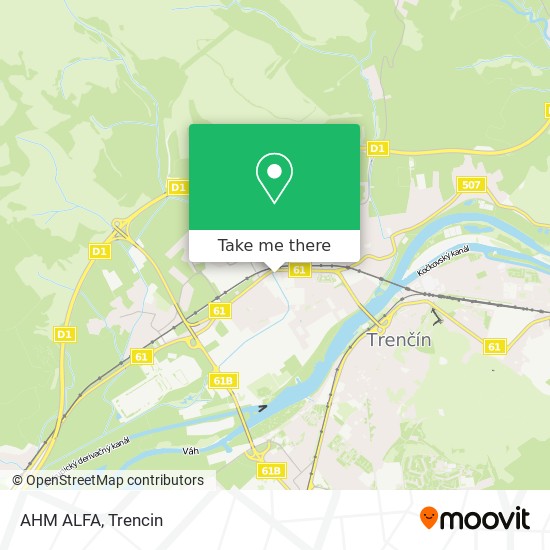 AHM ALFA map