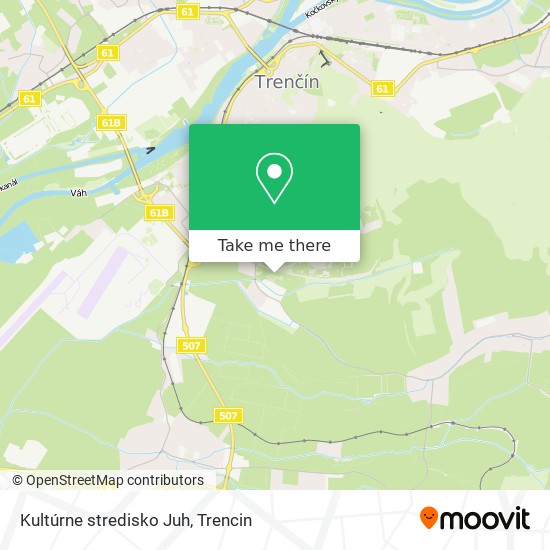 Kultúrne stredisko Juh map