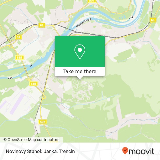 Novinovy Stanok Janka map