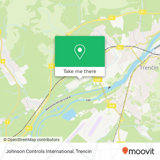 Johnson Controls International map