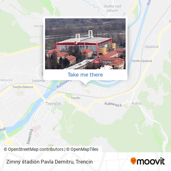 Zimný štadión Pavla Demitru map