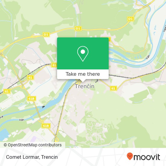 Comet Lormar, Vajanského 4 911 01 Trenčín map