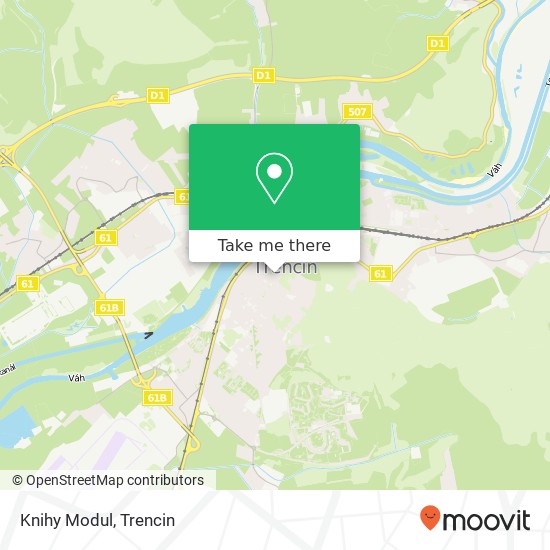 Knihy Modul map