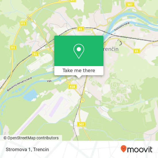 Stromova 1 map