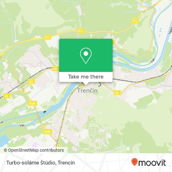 Turbo-solárne štúdio map