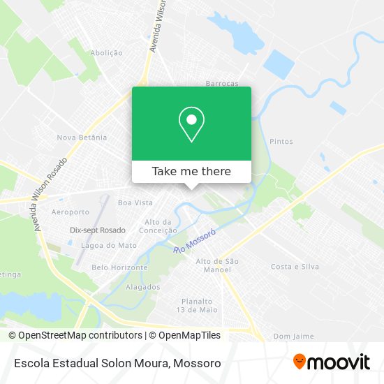 Escola Estadual Solon Moura map