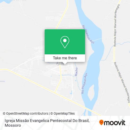 Igreja Missão Evangelica Pentecostal Do Brasil map