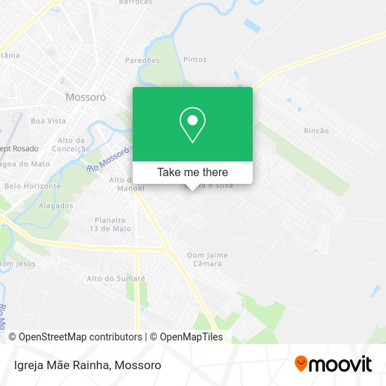 Igreja Mãe Rainha map