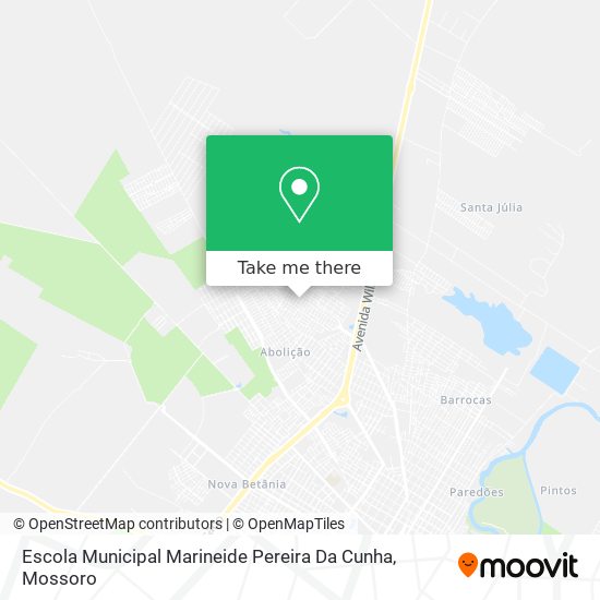 Escola Municipal Marineide Pereira Da Cunha map