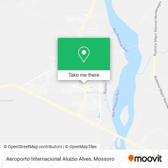 Aeroporto Internacional Aluízio Alves map