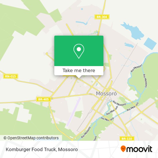 Komburger Food Truck map