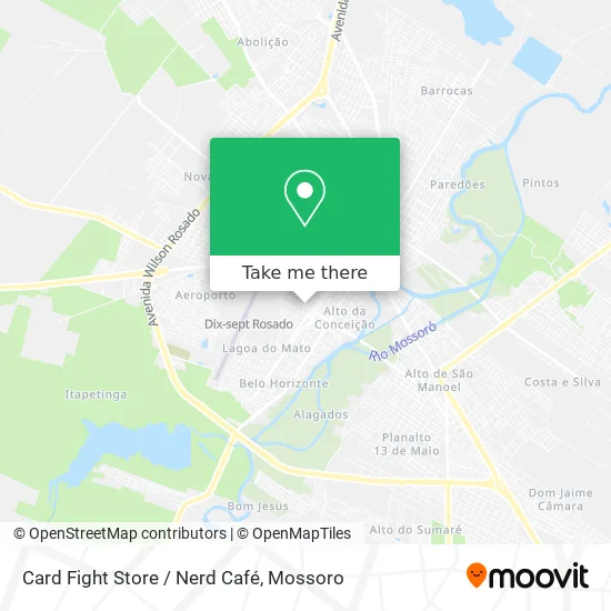 Card Fight Store / Nerd Café map