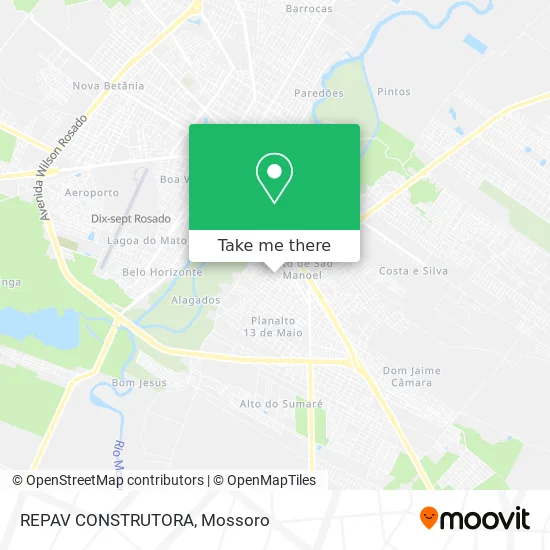 REPAV CONSTRUTORA map