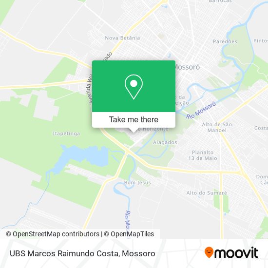 UBS Marcos Raimundo Costa map