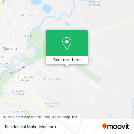 Residencial Ninho map