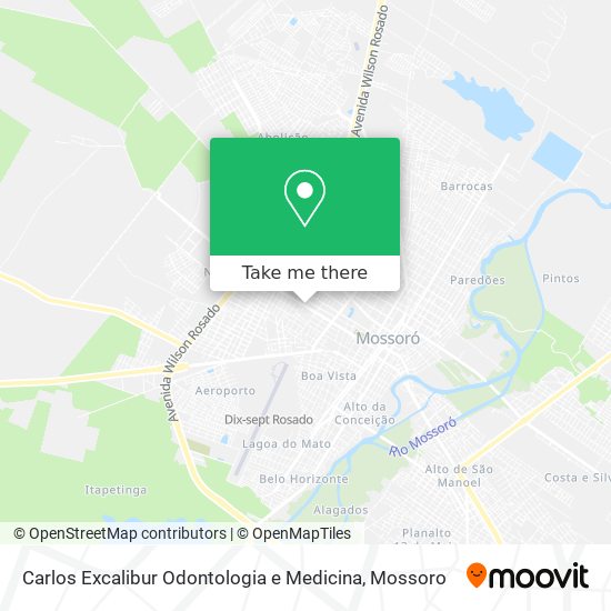 Carlos Excalibur Odontologia e Medicina map