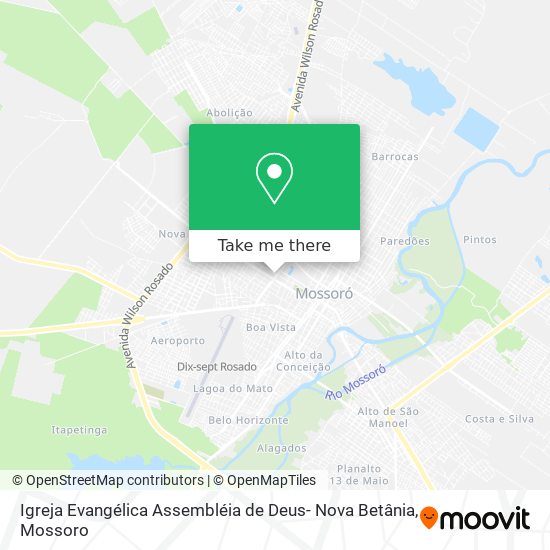 Igreja Evangélica Assembléia de Deus- Nova Betânia map