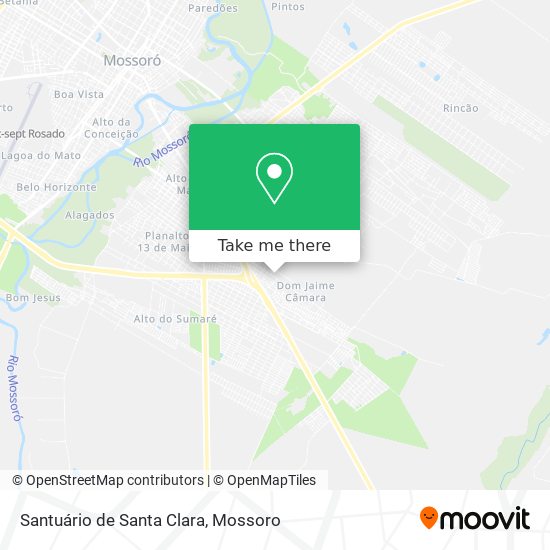 Santuário de Santa Clara map