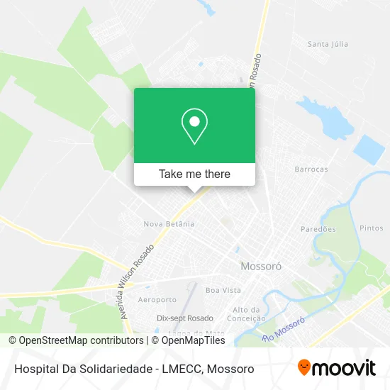Hospital Da Solidariedade - LMECC map
