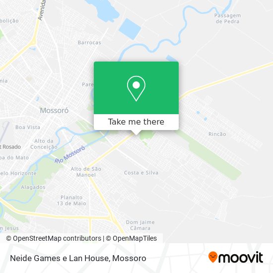 Neide Games e Lan House map