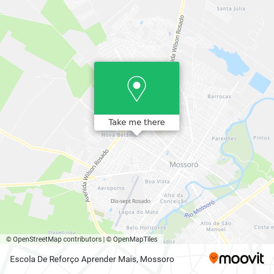 Escola De Reforço Aprender Mais map