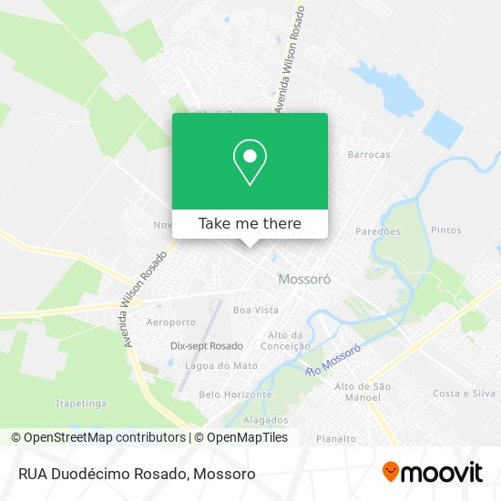 Mapa RUA Duodécimo Rosado