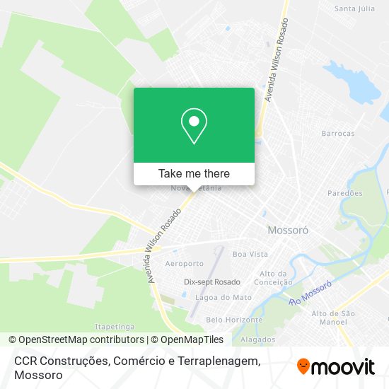 CCR Construções, Comércio e Terraplenagem map