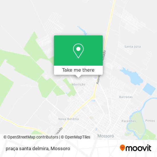 praça santa delmira map