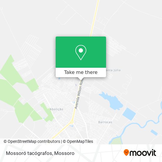 Mapa Mossoró tacógrafos