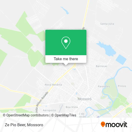 Ze Pio Beer map