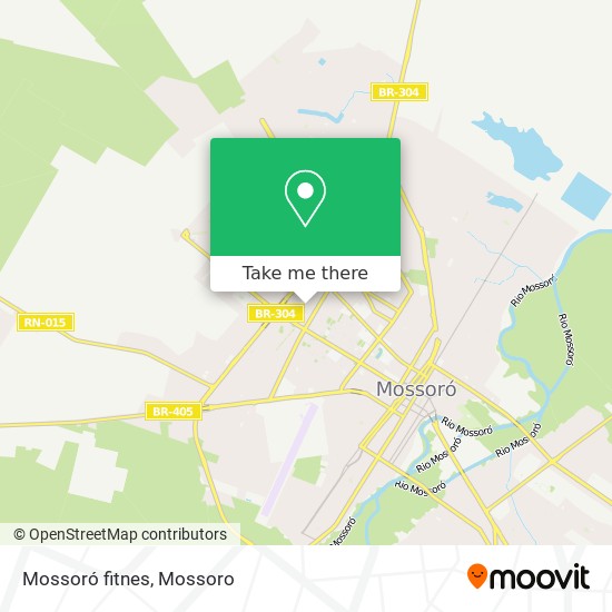 Mapa Mossoró fitnes