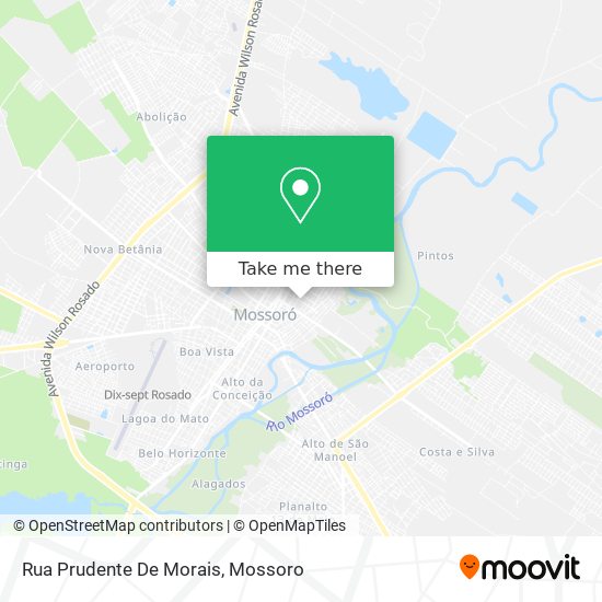 Rua Prudente De Morais map