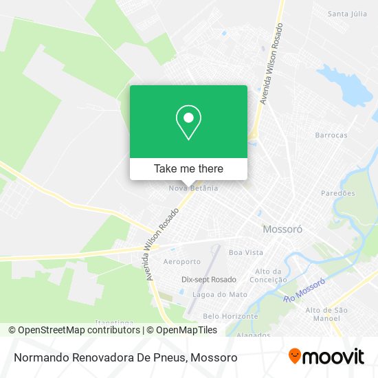 Normando Renovadora De Pneus map