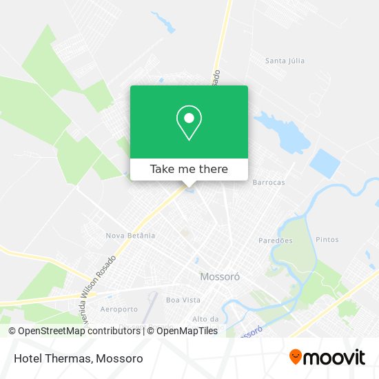Mapa Hotel Thermas