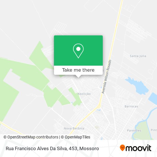 Rua Francisco Alves Da Silva, 453 map